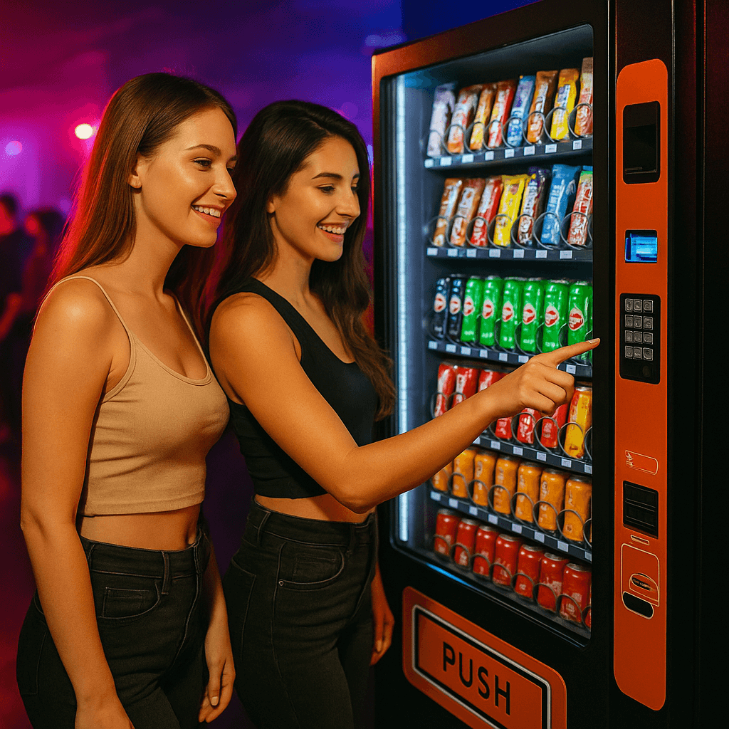 night club vending machines